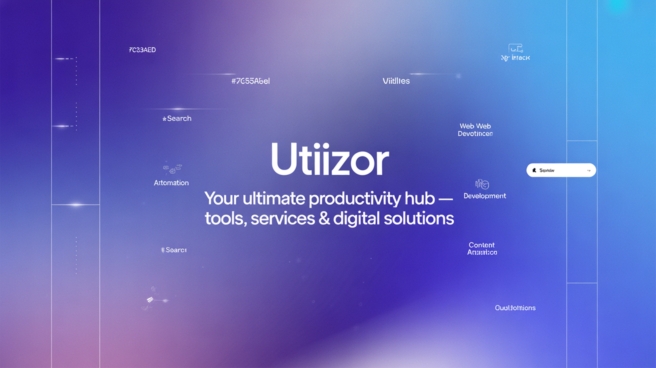 Muhammad Irfan Zafar - Founder of Utilizor
