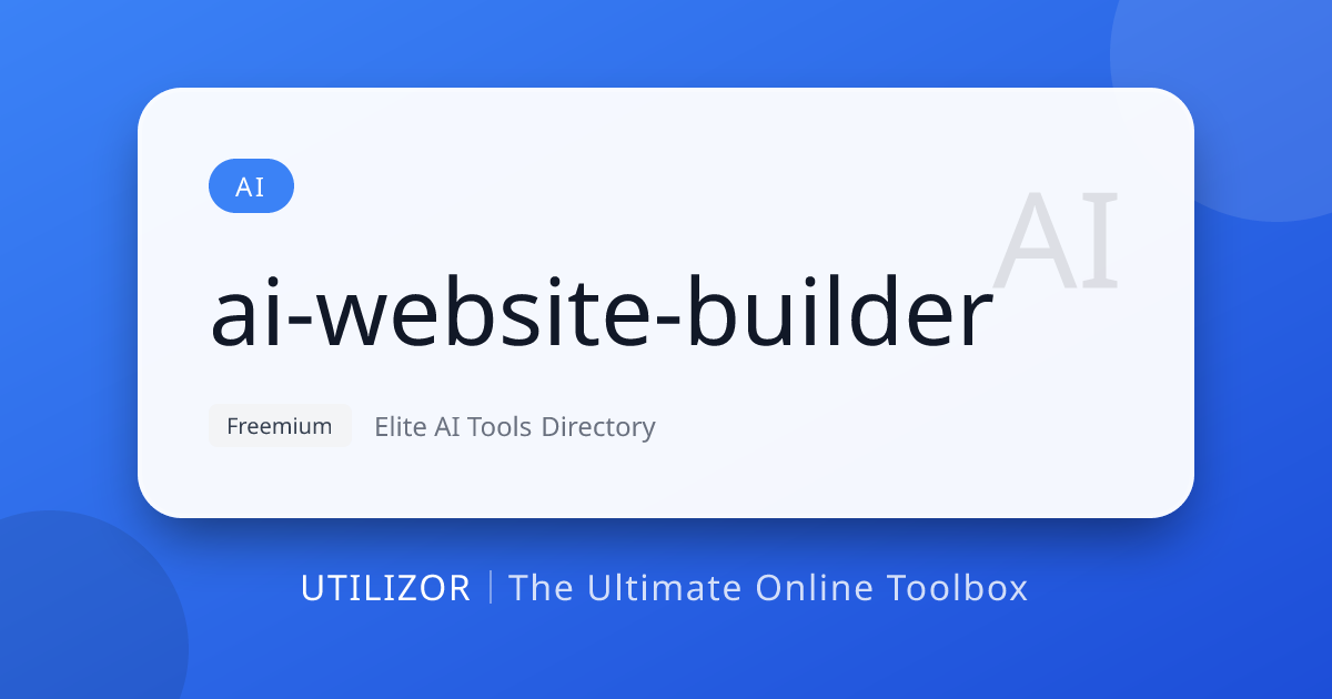 AI Website Builder