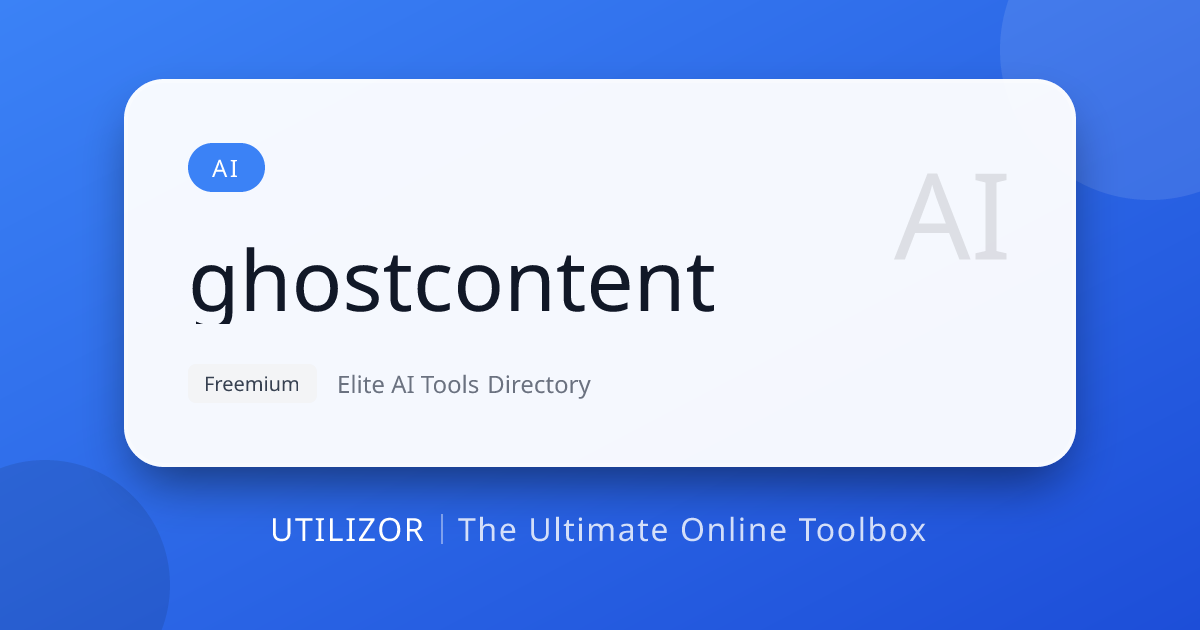 GhostContent