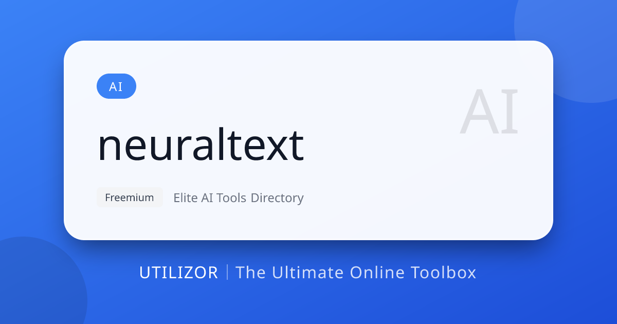 Neuraltext