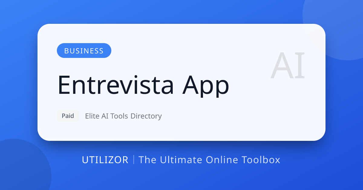 Entrevista App