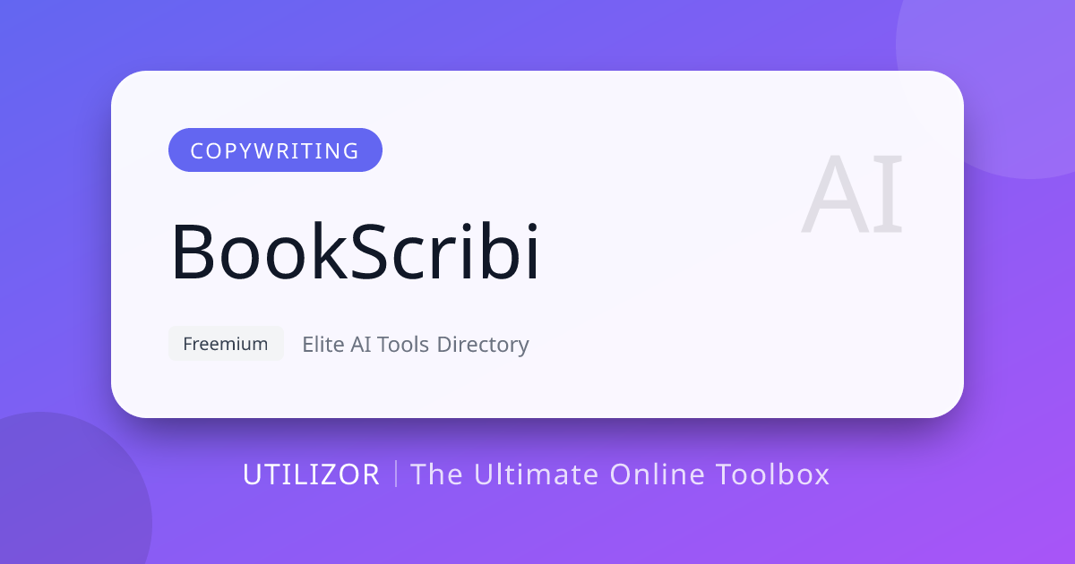 BookScribi