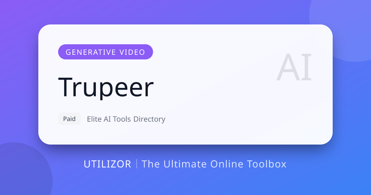 Trupeer