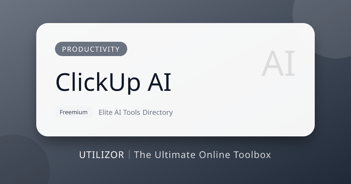 ClickUp AI