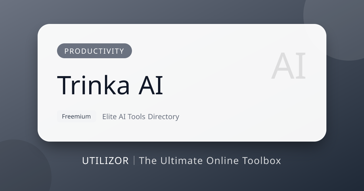 Trinka AI