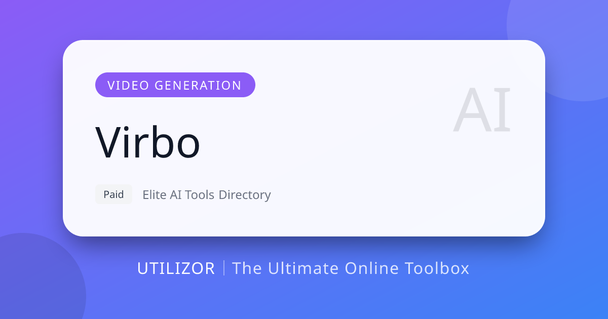 Wondershare Virbo
